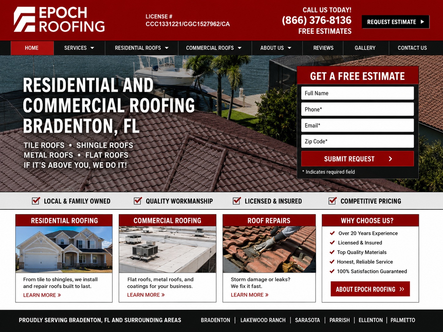 Epoch Roofing project preview